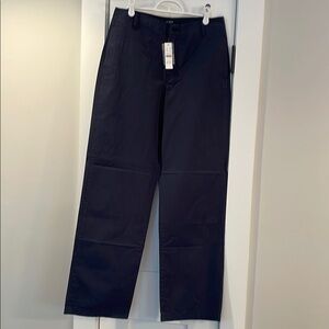 NWT JCREW Navy Women’s Chino Pants